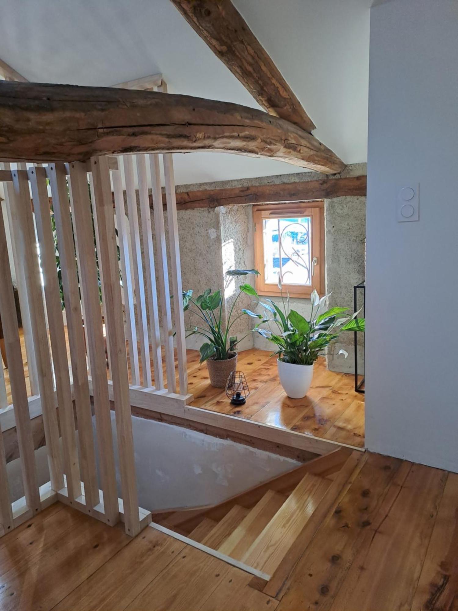 フォン・ロム Le Grenier Des Moineaux Bed & Breakfast 部屋 写真